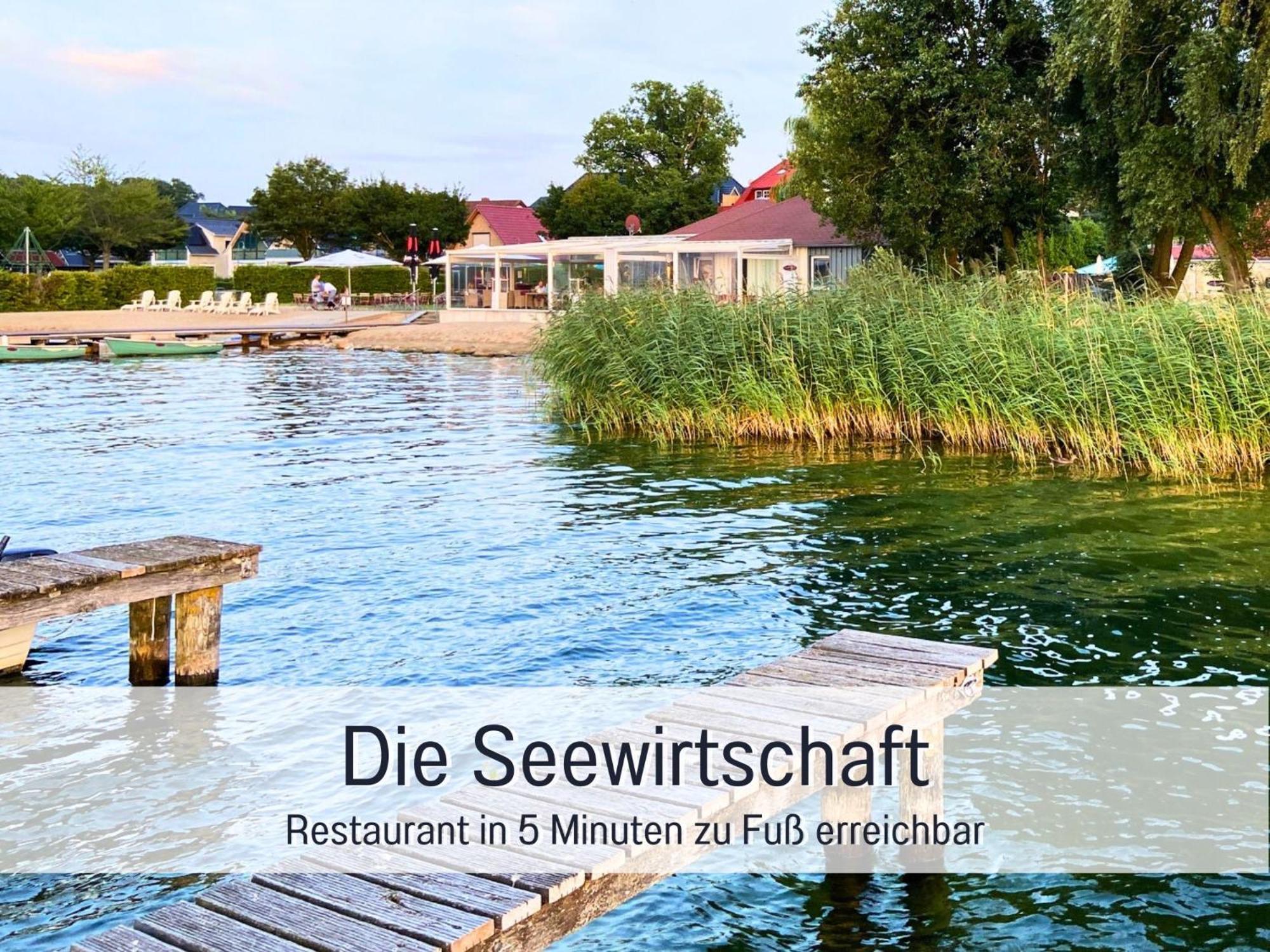Strandhaus Mathea - Ruhige Lage Direkt Am Fleesensee - Parkplatz, Kamin, Sauna - Familienfreundlich Unter Göhren Exteriér fotografie