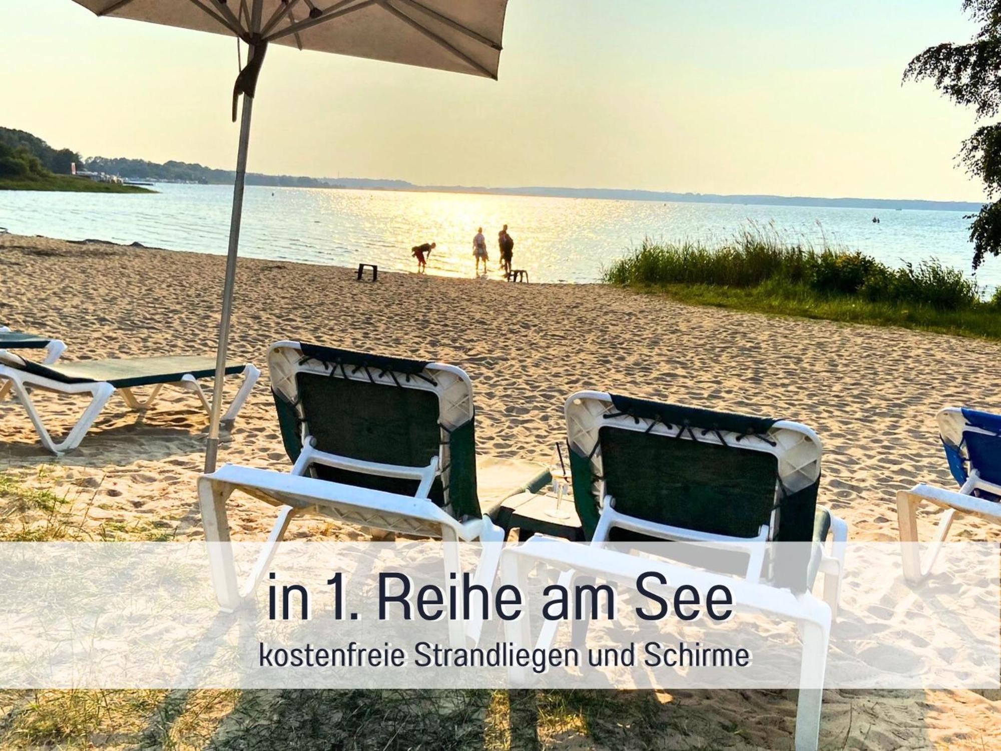 Strandhaus Mathea - Ruhige Lage Direkt Am Fleesensee - Parkplatz, Kamin, Sauna - Familienfreundlich Unter Göhren Exteriér fotografie