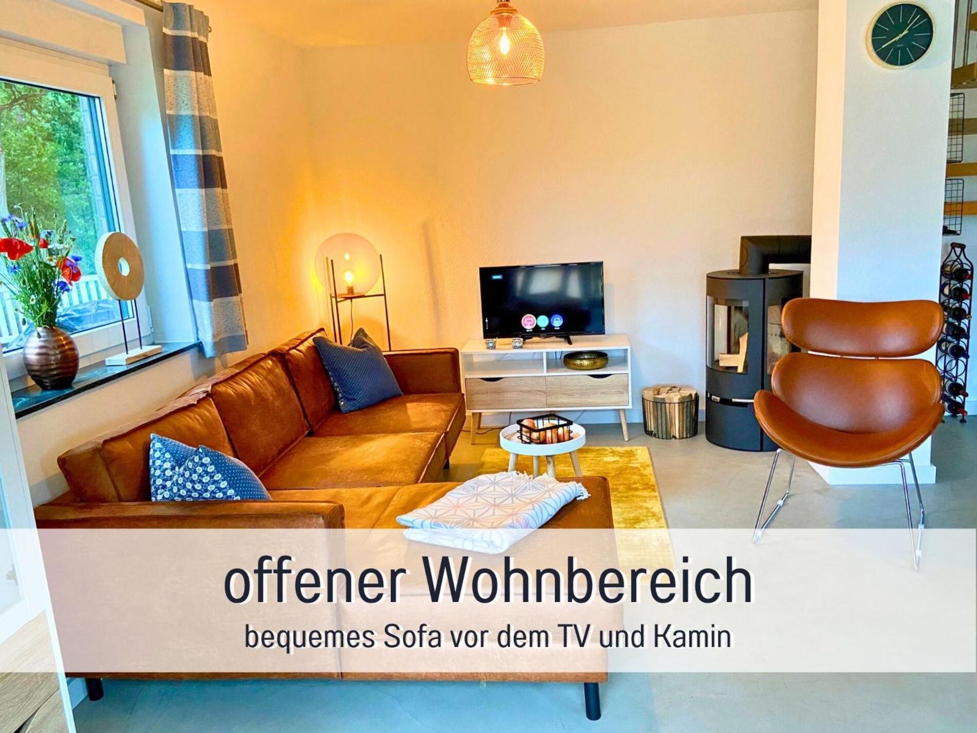 Strandhaus Mathea - Ruhige Lage Direkt Am Fleesensee - Parkplatz, Kamin, Sauna - Familienfreundlich Unter Göhren Exteriér fotografie