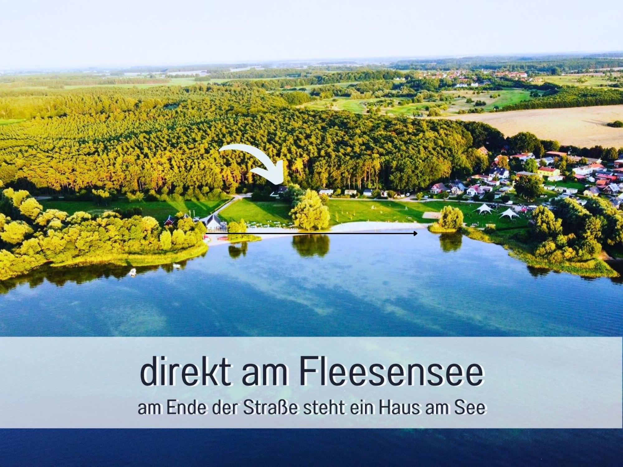 Strandhaus Mathea - Ruhige Lage Direkt Am Fleesensee - Parkplatz, Kamin, Sauna - Familienfreundlich Unter Göhren Exteriér fotografie