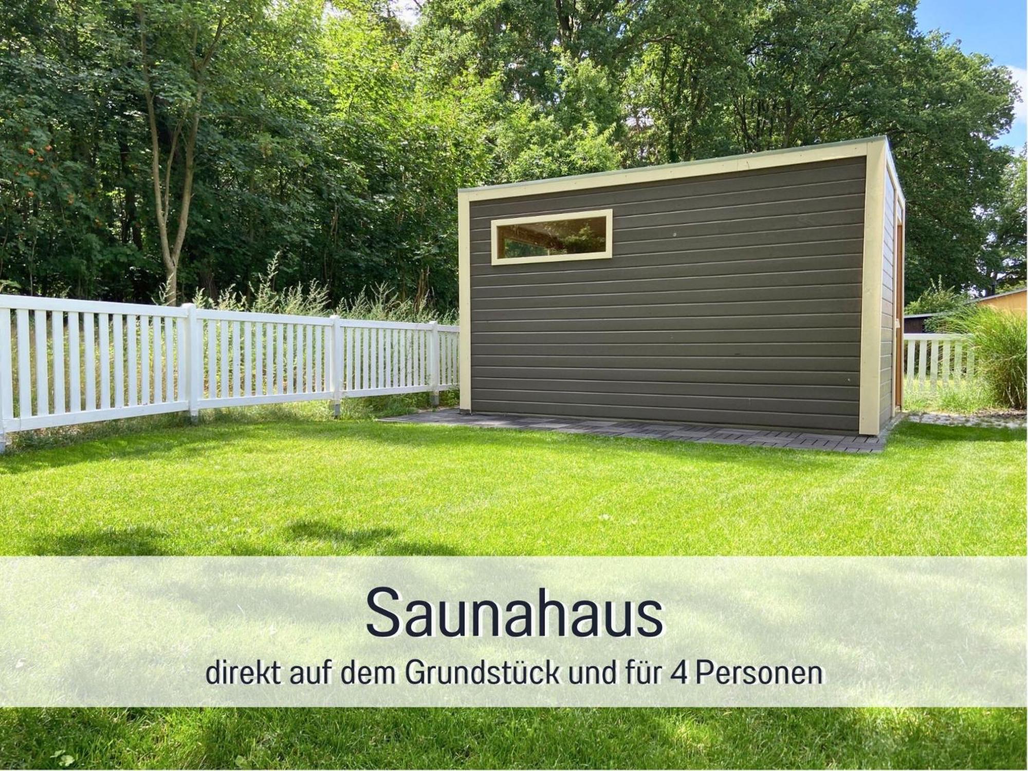 Strandhaus Mathea - Ruhige Lage Direkt Am Fleesensee - Parkplatz, Kamin, Sauna - Familienfreundlich Unter Göhren Exteriér fotografie
