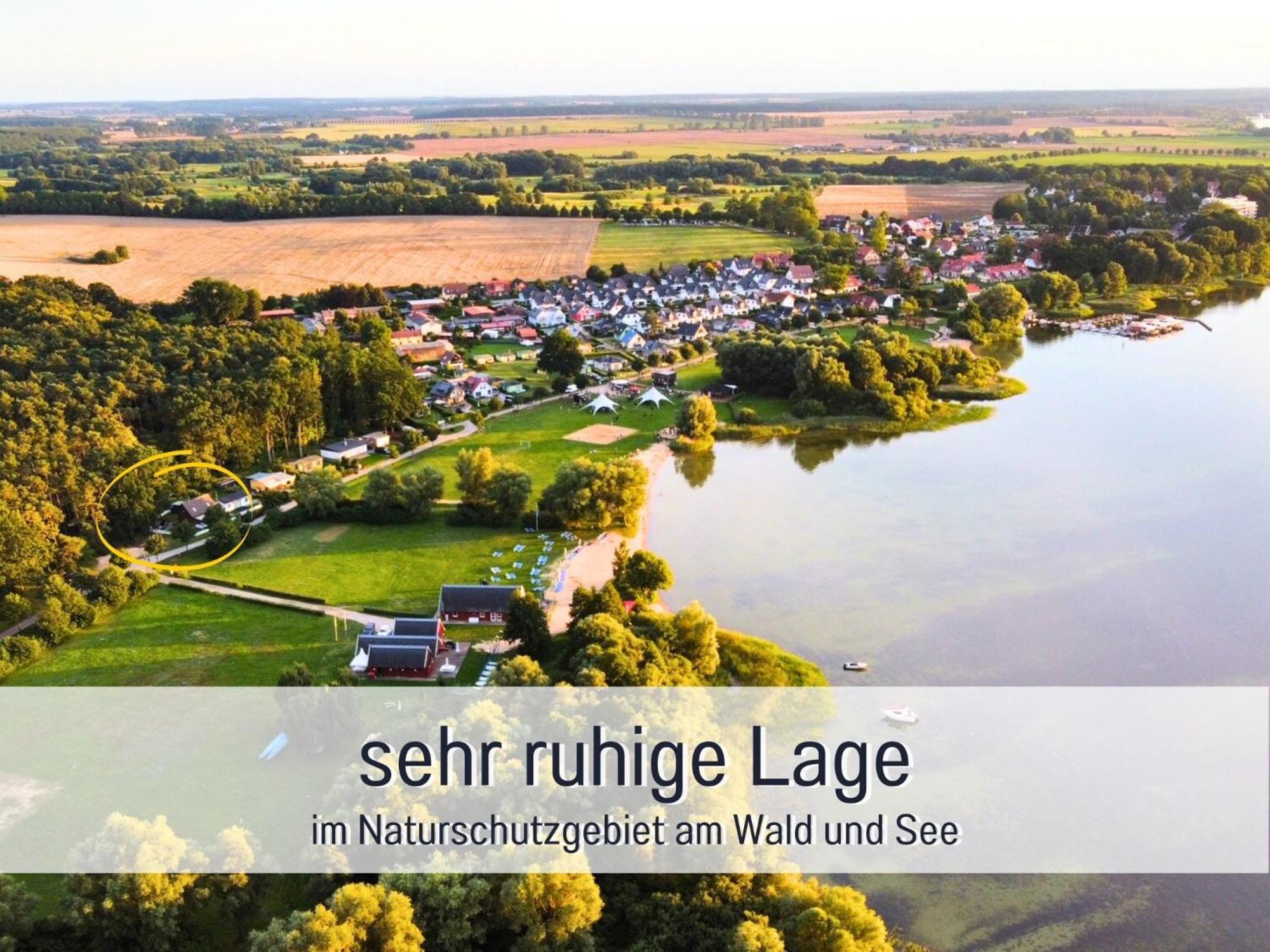 Strandhaus Mathea - Ruhige Lage Direkt Am Fleesensee - Parkplatz, Kamin, Sauna - Familienfreundlich Unter Göhren Exteriér fotografie