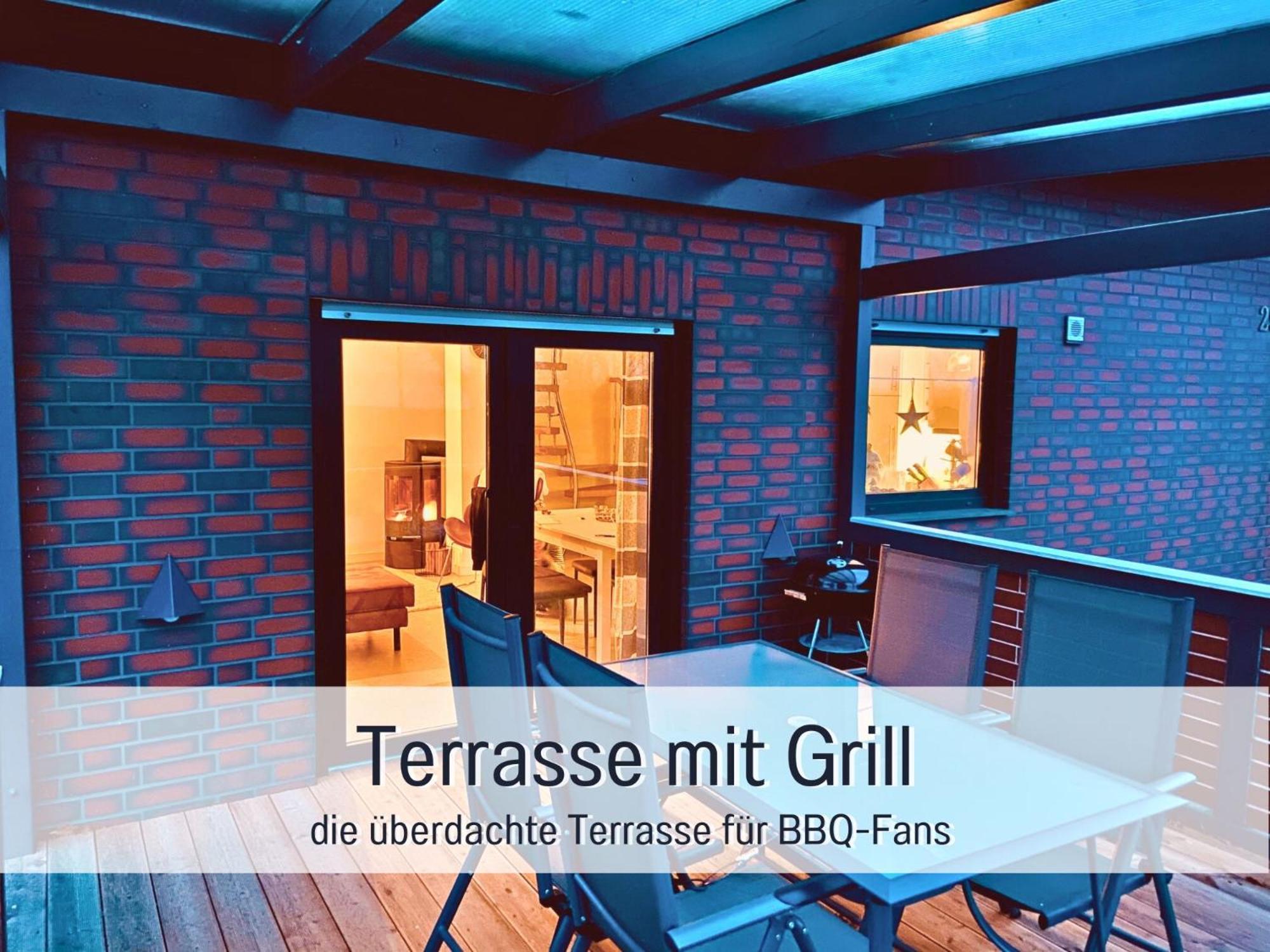 Strandhaus Mathea - Ruhige Lage Direkt Am Fleesensee - Parkplatz, Kamin, Sauna - Familienfreundlich Unter Göhren Exteriér fotografie